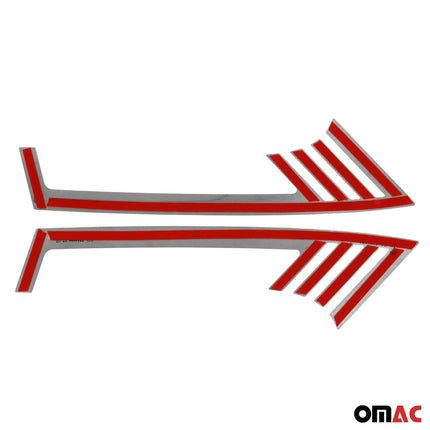Spoiler Leiste Kofferraum Leiste für Nissan X-Trail 2014-2021 Edelstahl Chrom