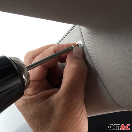 Magnetisch Vorhänge Auto für Peugeot 2008 2019-2026 Schwarz