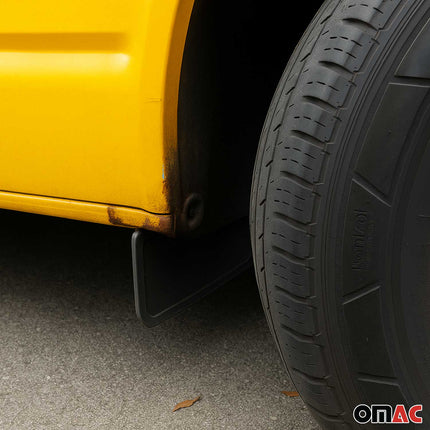 Schmutzfänger Kotflügel für VW Transporter Multivan T5 2003-2015 ABS Schwarz 4x