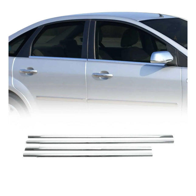 Fensterleisten Zierleisten für Ford Focus 2004-2013 Edelstahl Chrom 4tlg