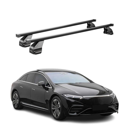 Menabo Dachträger Grundtäger für Mercedes EQS V297 2022-2026 75kg Stahl Schwarz