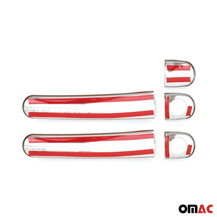 Chrom Türgriff Blende für Seat Mii 2011-2021 2Tür Edelstahl 5tlg