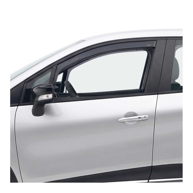 Windabweiser Regenabweiser für Renault Captur 2013-2019 5 Türen Dunkel Acryl 2x