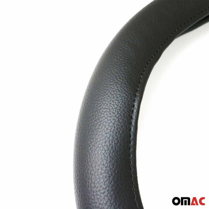 Lenkradbezug Lenkradhülle Lenkradschoner Lenkrad abdeckung Schwarz Ø 38-40 cm