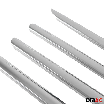 Kühlergrill Leisten Grillleisten für Nissan Qashqai J10 2006-2014 Chrom 8x
