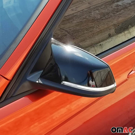 Spiegelkappen für BMW 1er F20/F21 2012-2024/2er F22 F23 F87 M2 16-2024 ABS Glanz