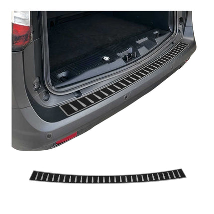 Ladekantenschutz für Ford Tourneo Courier II 2023-2026 Edelstahl carbon foliert