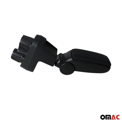 Mittelarmlehne Armlehne für Fiat 500 500C 2016-21 Facelift Modelle PU-Leder ABS