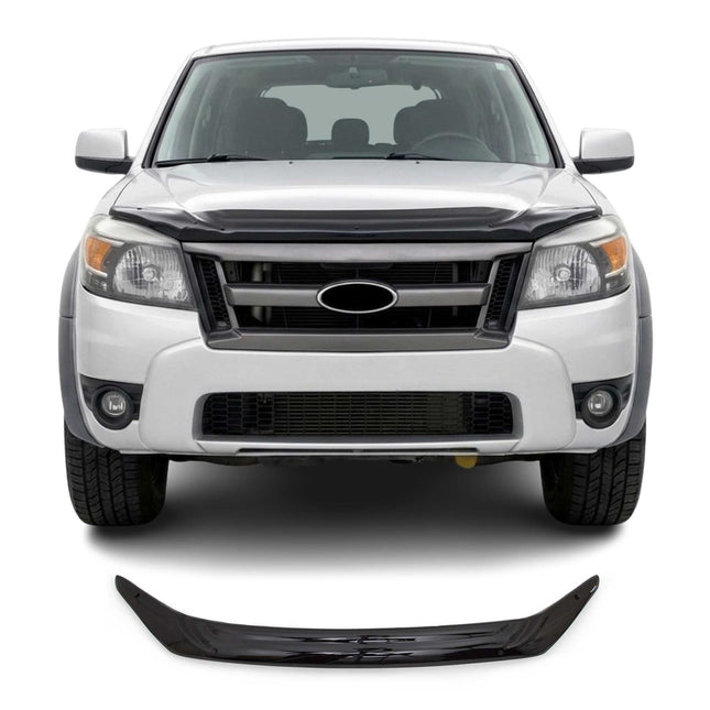 Motorhaube Deflektor Insekten Steinschlagschutz für Ford Ranger 2009-2012 Dunkel