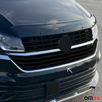 Grillleisten Kühlergrill Leisten für VW T6.1 Transporter 2019-24 Edelstahl Chrom