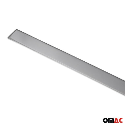 Kofferraumleiste Heckleiste für Citroen C4 2004-2010 Schrägheck Edelstahl Chrom