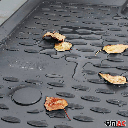 OMAC Gummimatten Fußmatten für BMW 4er Coupe Grand Coupe F32 F36 2013-2021 Grau