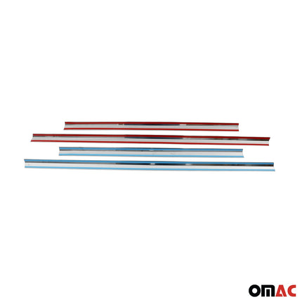 Fensterleisten Zierleisten für Mercedes ML W163 1998-2005 Edelstahl Chrom 4tlg
