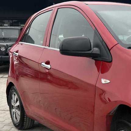 Fensterleisten Zierleisten für Kia Picanto Schrägheck 2011-2017 Edelstahl 4tlg