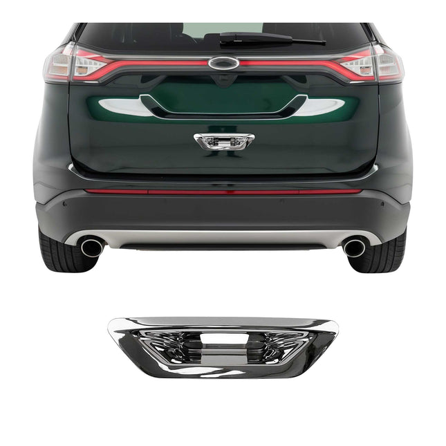 Kofferraumleiste Heckklappe Griff für Ford Edge 2015-2024 Chrom ABS Silber 1tlg
