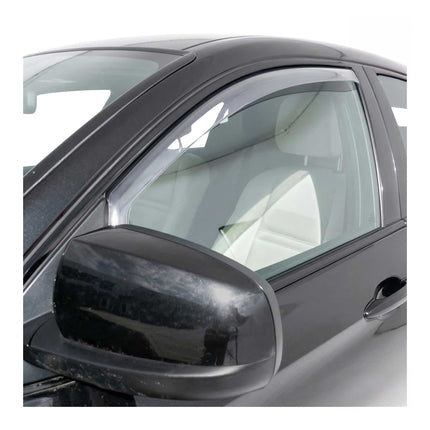Windabweiser Regenabweiser für BMW X6 E71 E72 2007-2014 Dunkel Acryl 2tlg