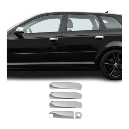 Chrom Türgriff Blende für Audi A6 4F Stufenheck 2004-2011 Edelstahl 5tlg