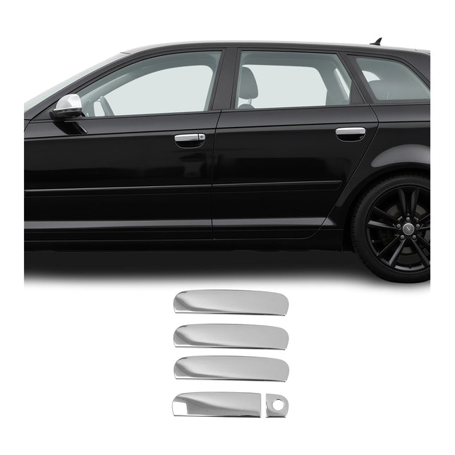 Chrom Türgriff Blende für Audi A6 4F Stufenheck 2004-2011 Edelstahl 5tlg