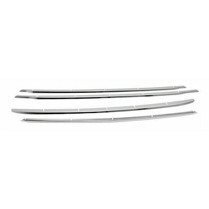 Kühlergrill Leisten Grillleisten für Ford Connect 2014-2019 Edelstahl Chrom 4x