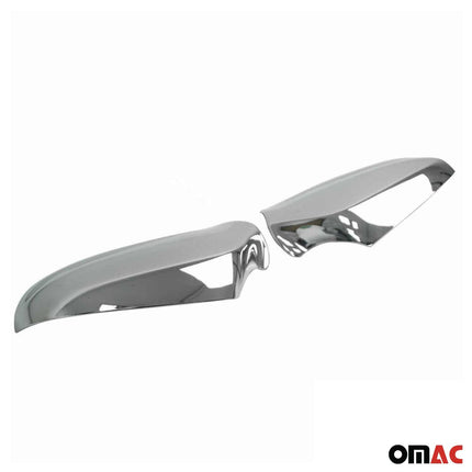 Spiegelkappen Spiegelabdeckung für Opel Astra H 2004-2009 Chrom ABS Silber 2tlg