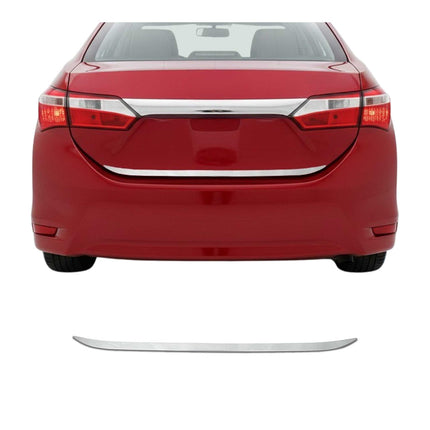 Kofferraumleiste Heckklappe Leiste für Toyota Corolla 2013-2019 Edelstahl Chrom