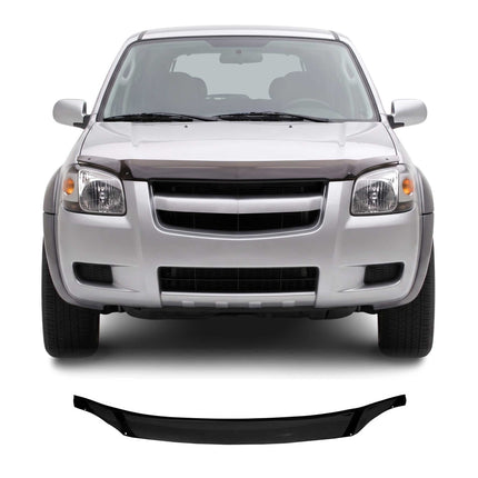 Motorhaube Deflektor Insekten Steinschlagschutz für Mazda BT-50 2006-2021 Dunkel