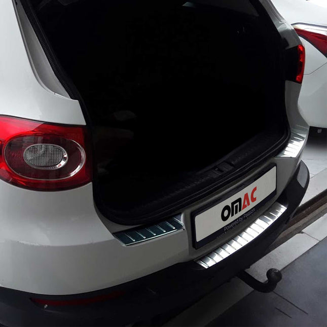 Ladekantenschutz Stoßstangenschutz für VW Tiguan I 2007-2016 Edelstahl Chrom