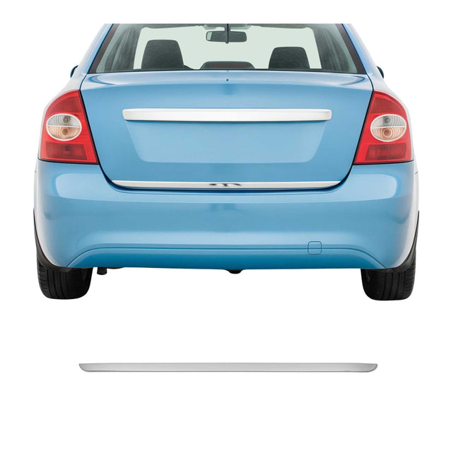 Kofferraumleiste Heckleiste für Toyota Corolla 2013-2019 Stufenheck Untere Chrom