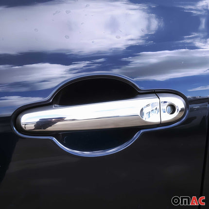 Chrom Türgriff Blende für Nissan Micra 2010-2017 4-Tür Edelstahl 8tlg