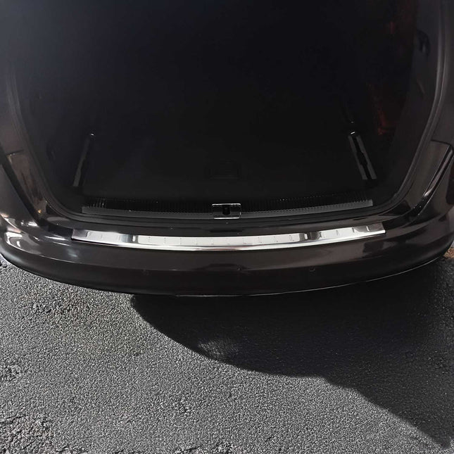 Ladekantenschutz Stoßstange für Audi A6 C5 Avant Allroad 1997-05 Edelstahl Chrom