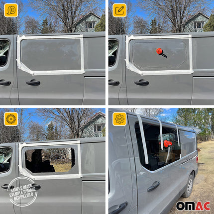 Seitenfenster Sicherheitsglas für VW Caddy 2003-2020 Vorne Fenster Links L1