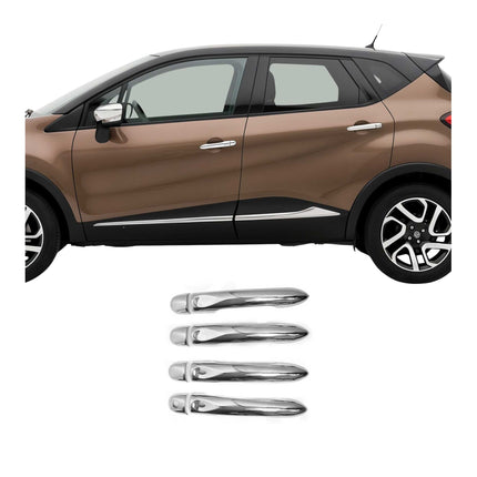 Chrom Türgriff Blende für Renault Captur I 2013-2019 Edelstahl 8tlg
