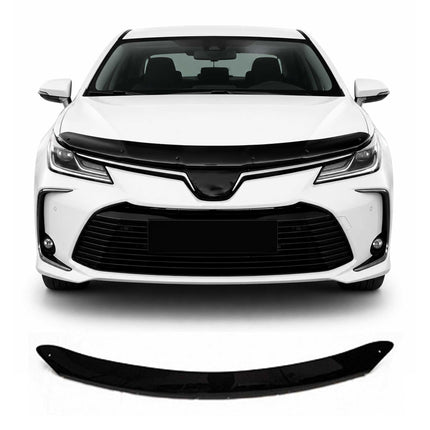 Motorhaube Deflektor Insektenschutz für Toyota Corolla 2019-2026 Dunkel