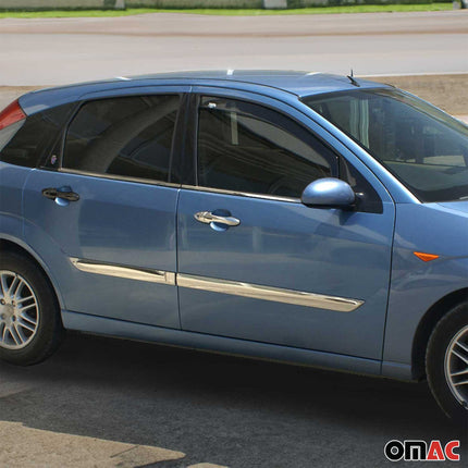 Chrom Türgriff Blende für Ford Focus 1998-2004 2-Tür Edelstahl 4tlg