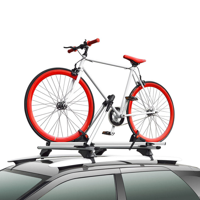 Menabo Fahrradträger Juza Dachfahrradträger für 1 Fahrrad bis 15kg Alu