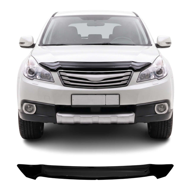 Motorhaube Deflektor Insektenschutz für Subaru Legacy Outback 2010-2021 Dunkel