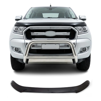 Motorhaube Deflektor Insekten Steinschlagschutz für Ford Ranger 2015-2022 Dunkel