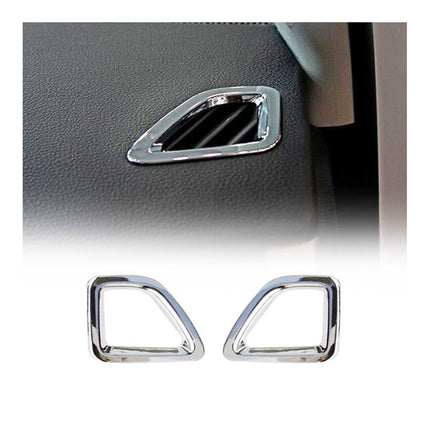 Lufteinlass Air Vent Lüftungs Abdeckung für Jeep Cherokee 2014-2018 Chrom ABS 2x