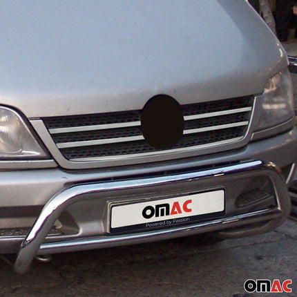 Kühlergrill Leiste Grillleisten für Mercedes Sprinter 901 905 1995-2006 Chrom 5x