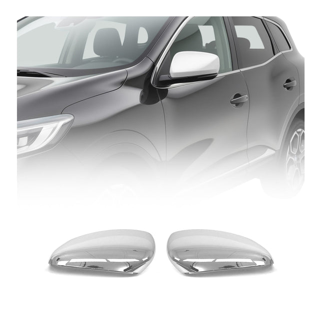 Spiegelkappen Spiegelabdeckung für Renault Kadjar 2015-2022 ABS Chrom