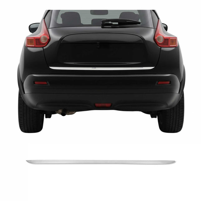 Kofferraumleiste Heckklappe Leiste für Nissan Juke 2010-2020 Chrom Gebürstet