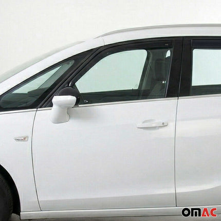 Windabweiser Regenabweiser für Opel Zafira C Tourer 2012-2020 Dunkel Acryl 2tlg