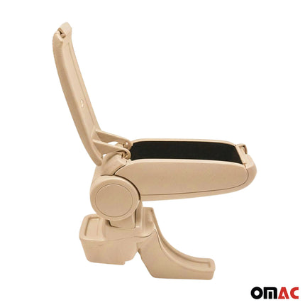Mittelarmlehne Armlehne für Ford Transit Tourneo Courier 2014-24 PU-Leder Beige