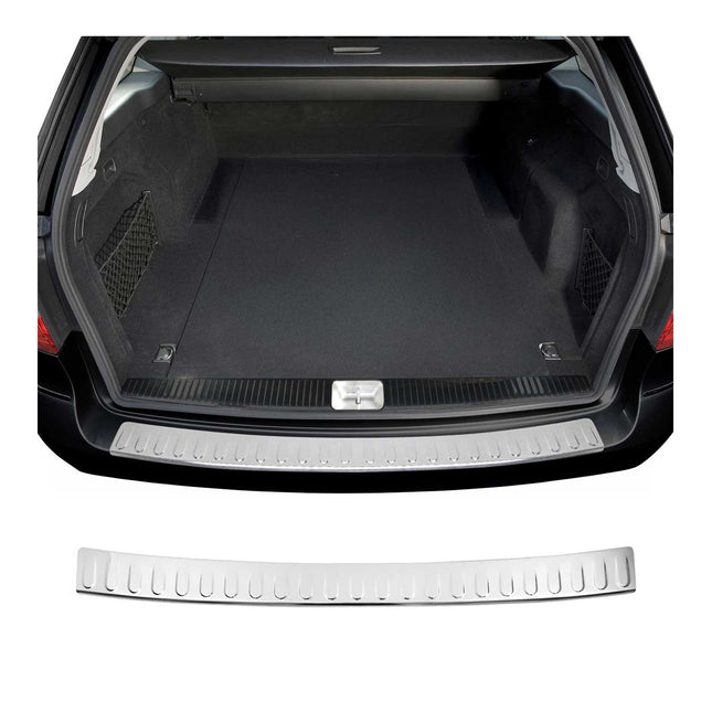 Ladekantenschutz für Mercedes E Klasse S212 T-Modell 2010-2013 Edelstahl Chrom