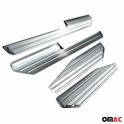 Einstiegsleisten Türschutzleisten für VW Amarok 2010-2020 Edelstahl 4tlg