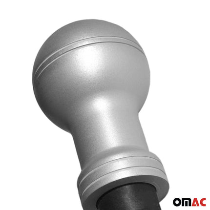 Schaltknauf Schaltknopf für VW Golf Cabriolet 1993-1998 Manuelle Alu Silber