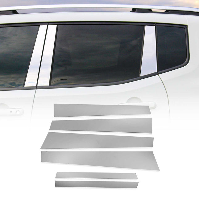 B-Säule Türsäulen Verkleidung für Mercedes S Klasse 2005-2013 Edelstahl 6tlg
