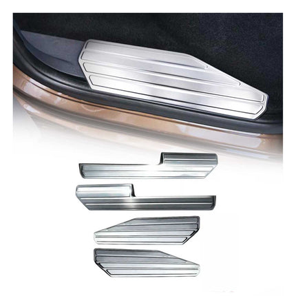 Einstiegsleisten Türschutzleisten für VW Amarok 2010-2020 Edelstahl 4tlg