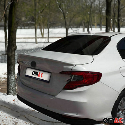 Heckspoiler Dachspoiler für Fiat Tipo 2015-2026 Stufenheck Lackiert ABS Weiß