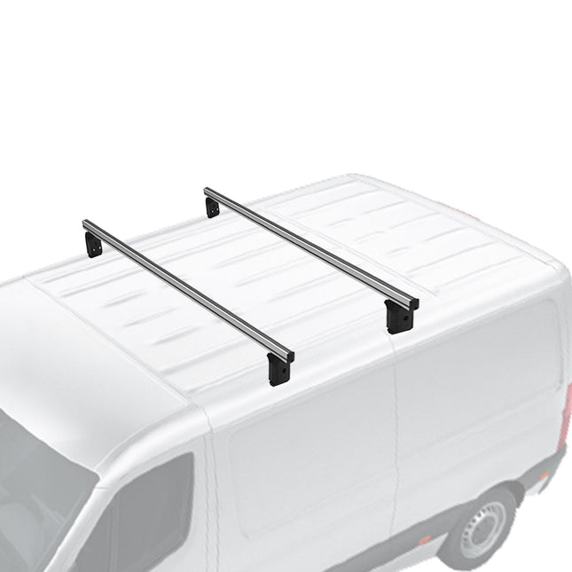 Menabo Dachträger Querträger für VW Caddy 2003-2011 Grundträger Aluminium Silber